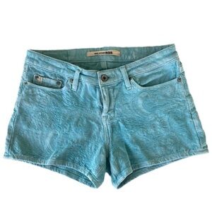 BIG Star Shorts Paisley Aqua Women’s Size 27
